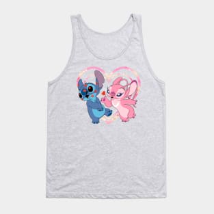 Stitch and Angel Kiss Tank Top